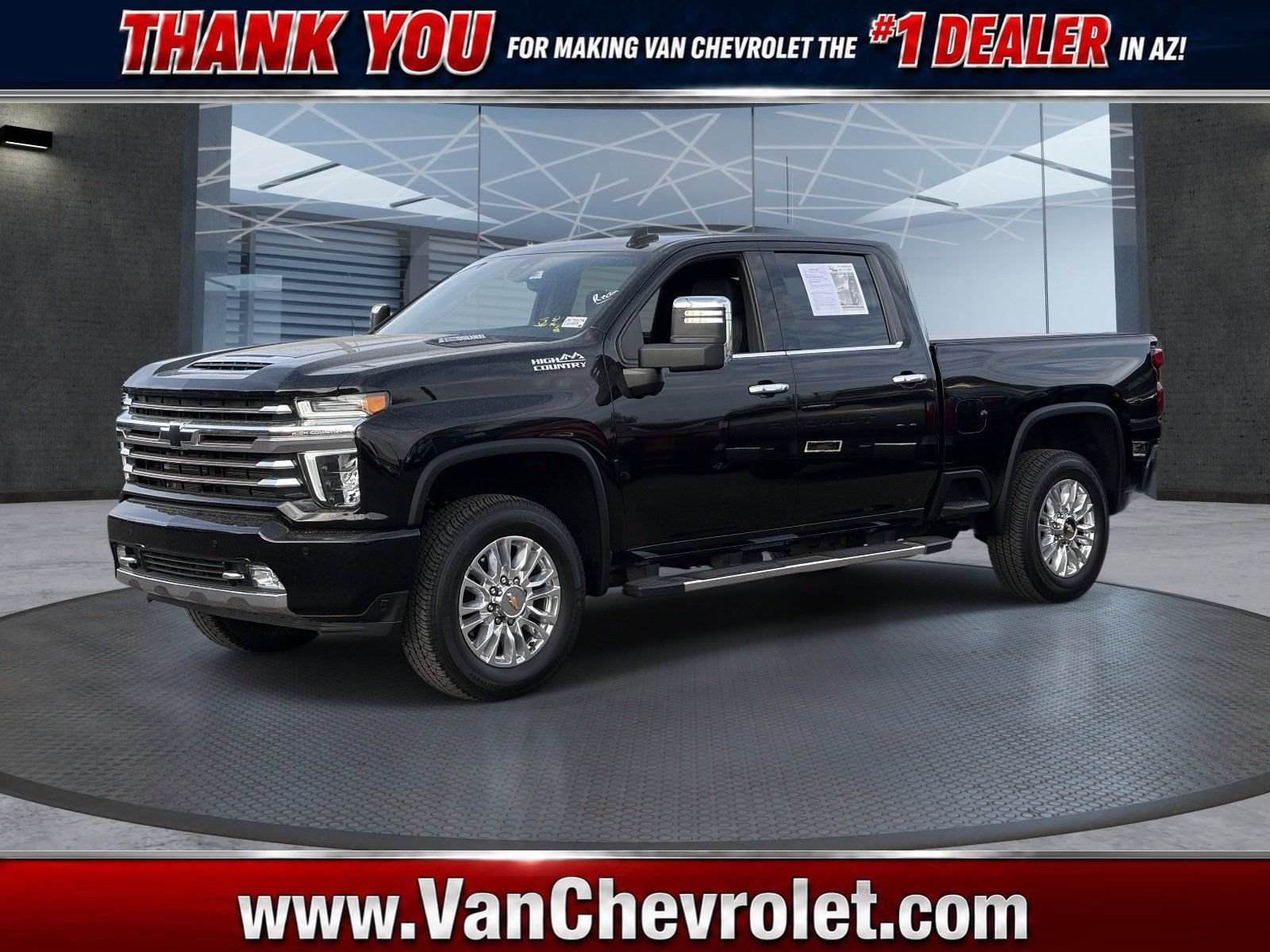 Black 2023 Chevrolet Silverado 2500HD Pickup Truck Four-Wheel Drive Automatic