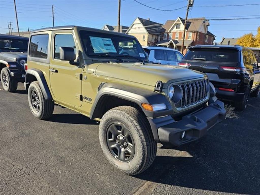 New 2026 Jeep Wrangler 2-DOOR SPORT Sport Utility