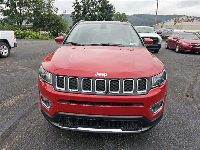 Used 2020 Jeep Compass Limited with VIN 3C4NJDCB2LT137360 for sale in Williamsport, PA