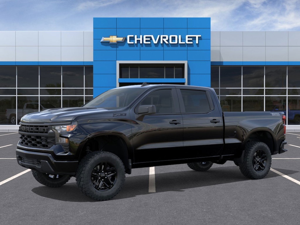 New 2025 Chevrolet Silverado 1500 Custom Trail Boss Truck Crew Cab