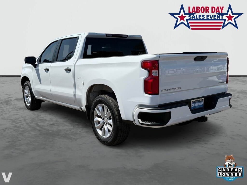 Certified 2022 Chevrolet Silverado 1500 LTD Custom Truck Crew Cab