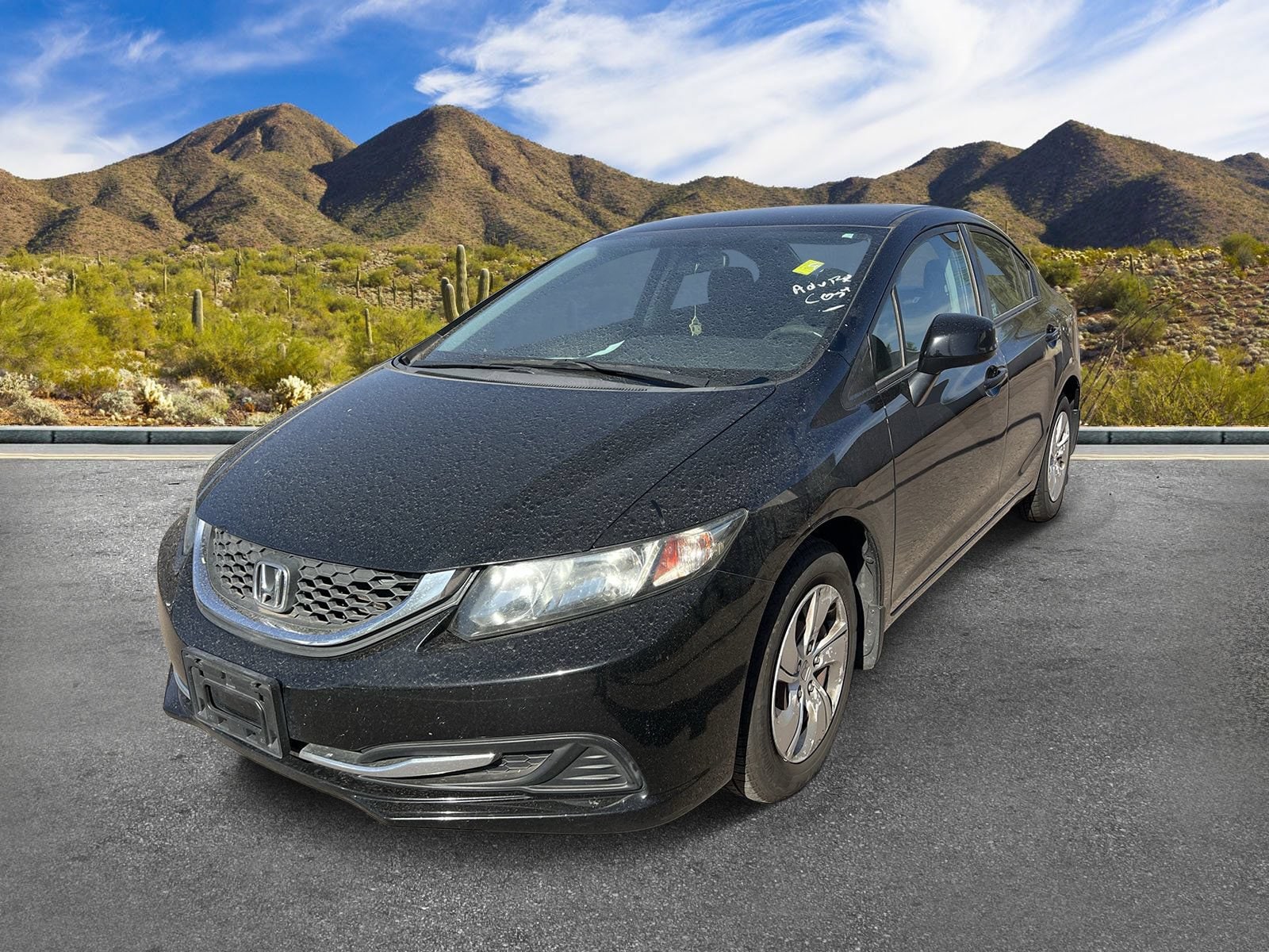 Used 2013 Honda Civic LX with VIN 19XFB2F58DE038625 for sale in Scottsdale, AZ