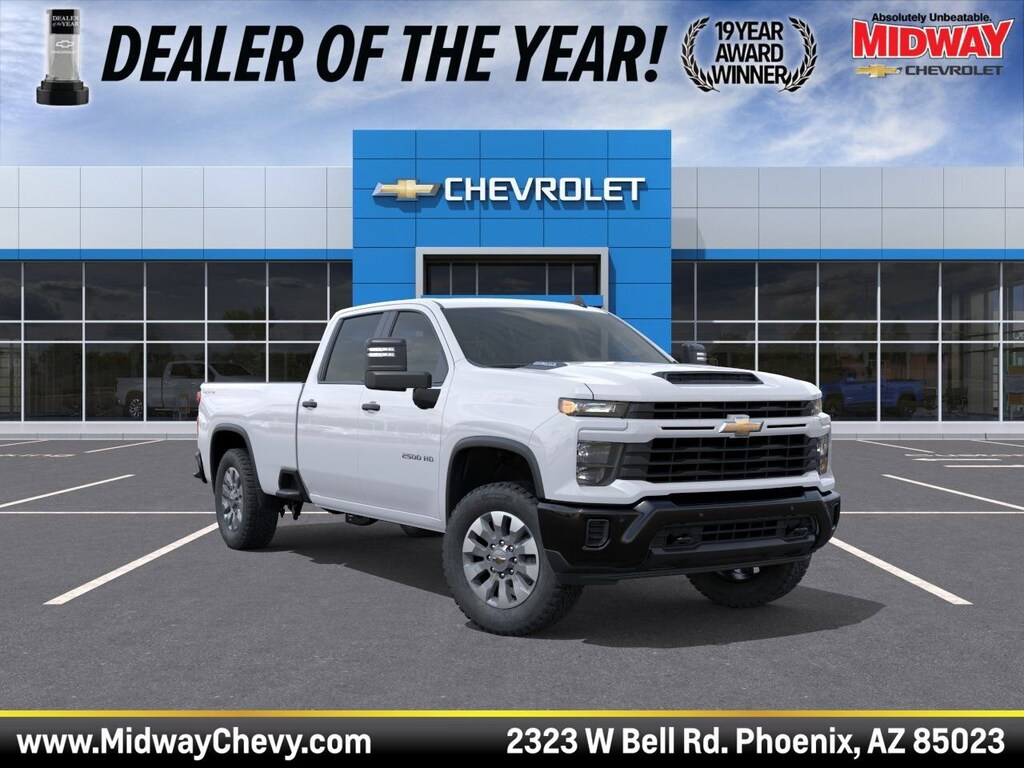 New 2026 Chevrolet Silverado 2500 HD Custom Truck Crew Cab