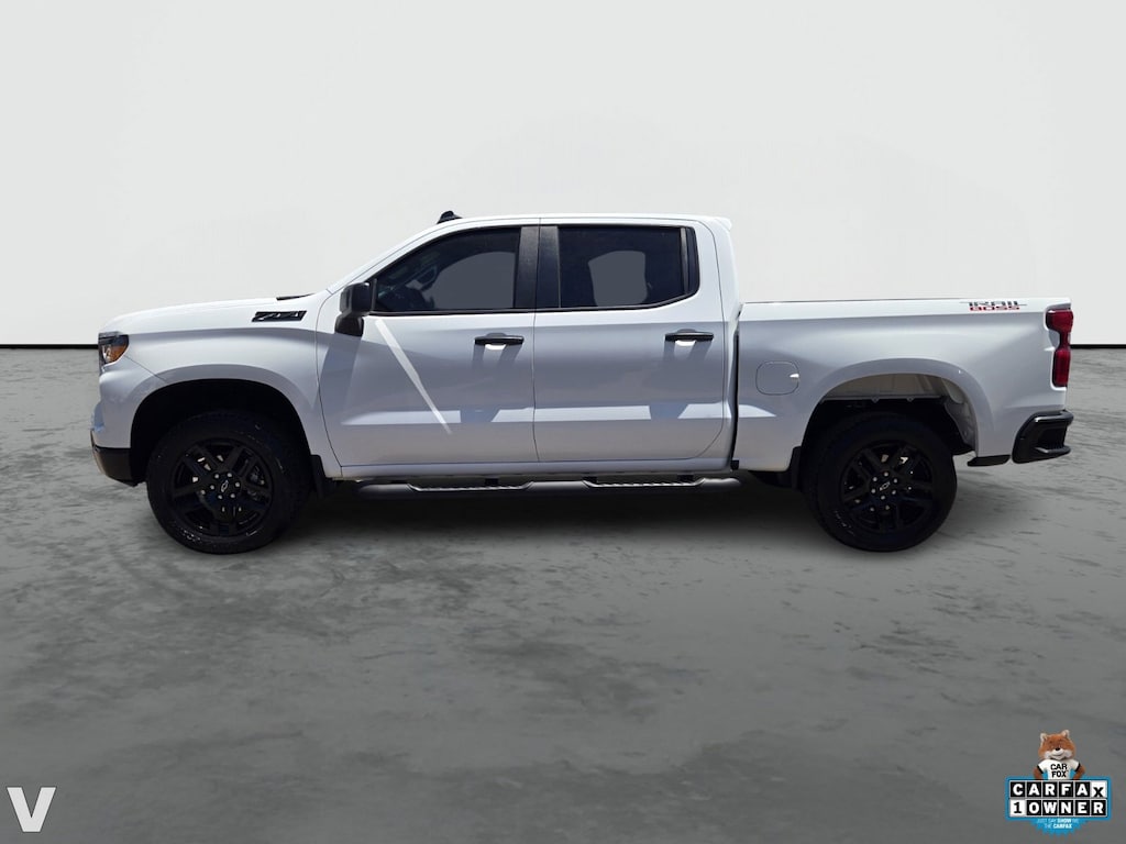 Certified 2024 Chevrolet Silverado 1500 Custom Trail Boss Truck Crew Cab