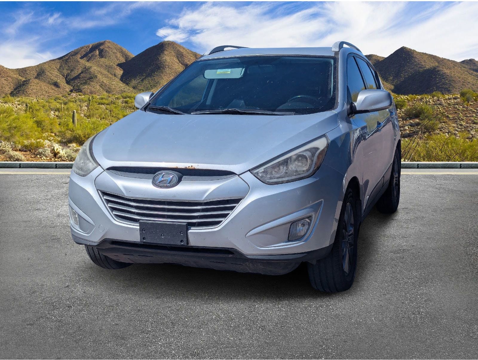 Used 2014 Hyundai Tucson SE with VIN KM8JU3AG8EU806525 for sale in Scottsdale, AZ