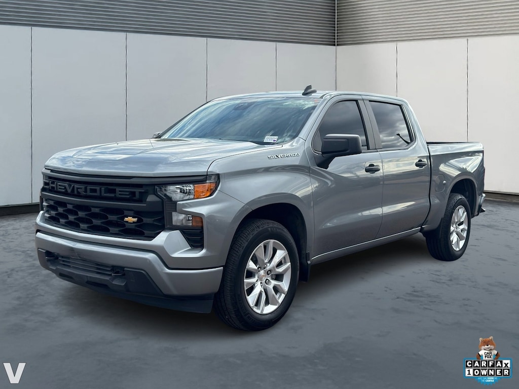 Certified 2024 Chevrolet Silverado 1500 Custom Truck Crew Cab