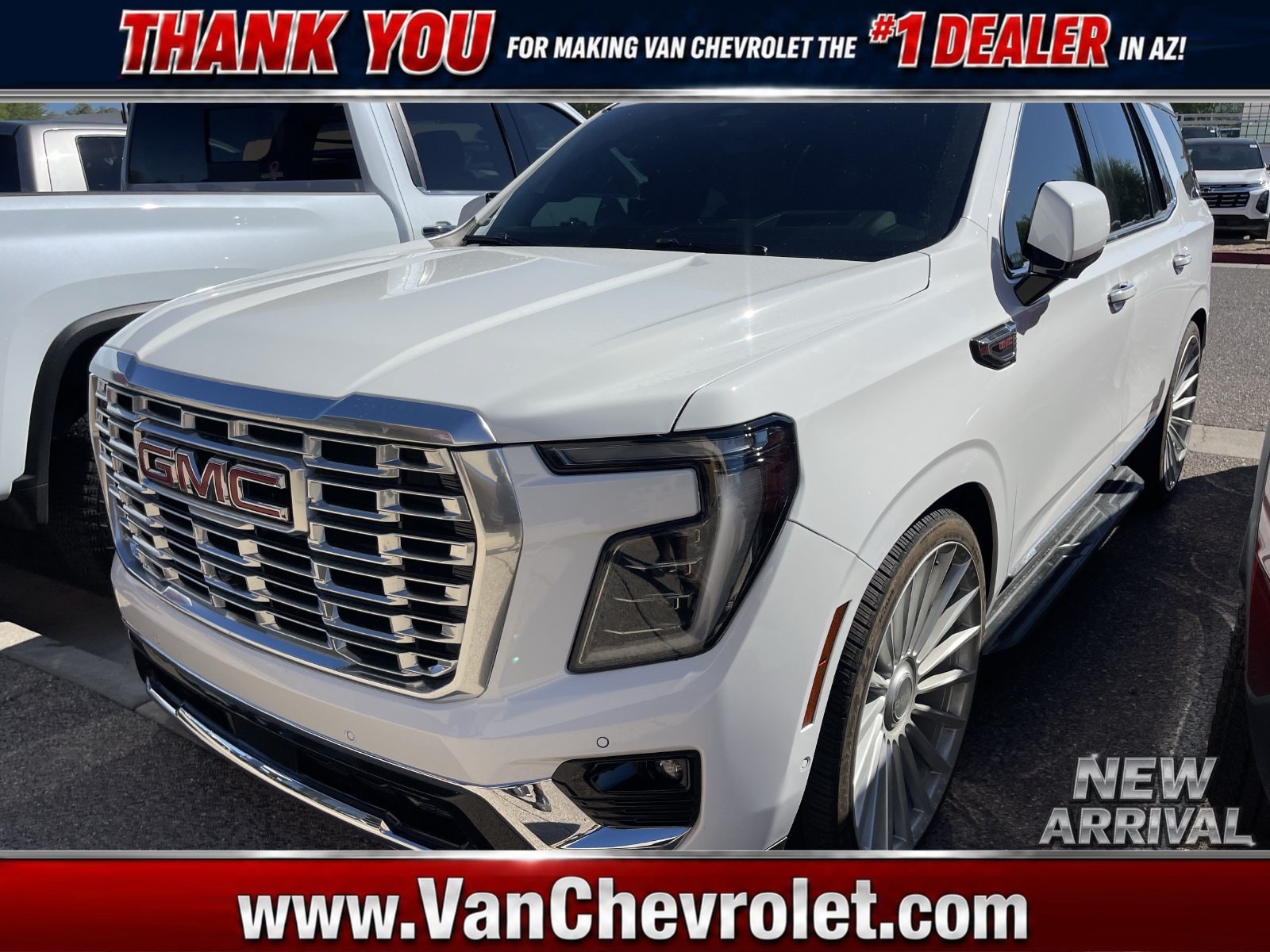 Summit White 2025 GMC Yukon SUV / Crossover 4X2 Automatic
