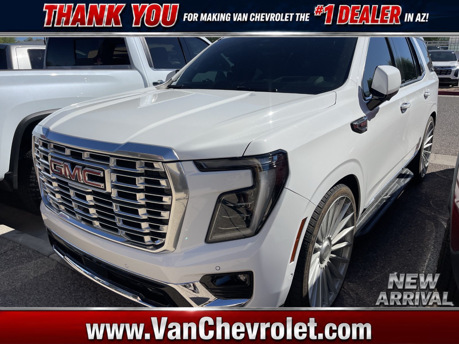 Summit White 2025 GMC Yukon SUV / Crossover 4X2 Automatic