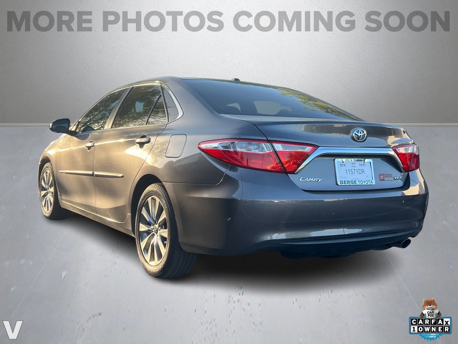 Image 3 of 2016 Toyota Camry XLE Sedan