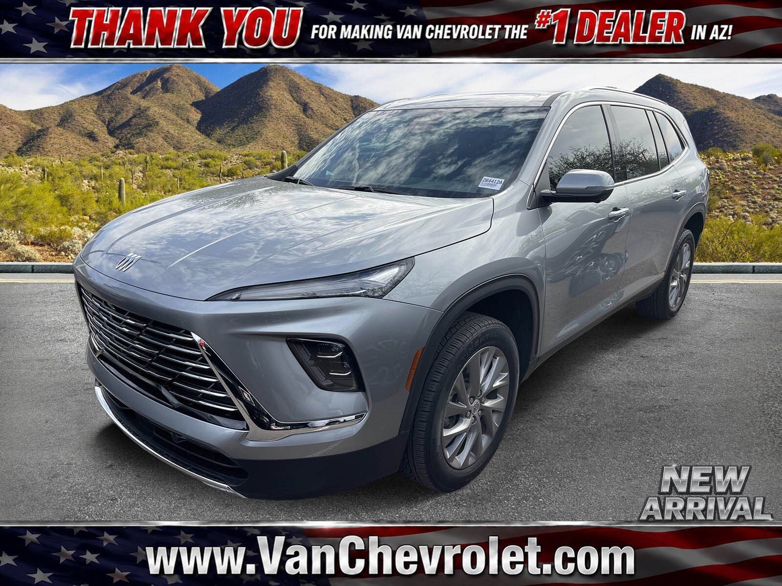 Moonstone Gray Metallic 2026 Buick Enclave SUV / Crossover Front-Wheel Drive Automatic