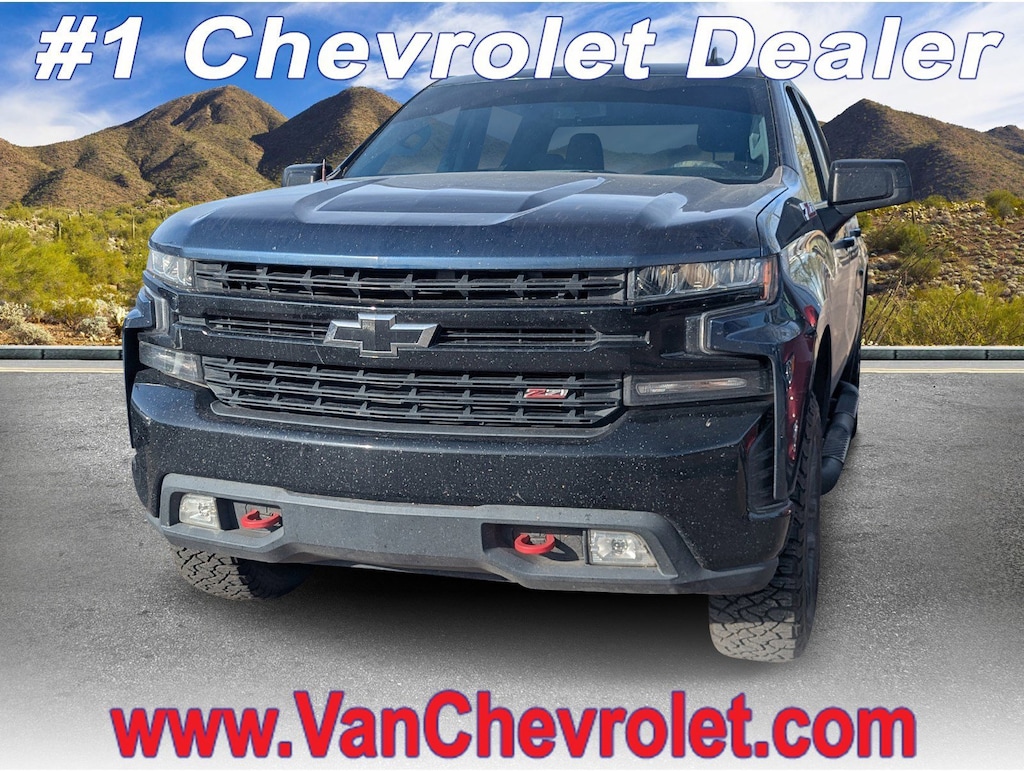 Used 2021 Chevrolet Silverado 1500 LT Trail Boss Truck Crew Cab