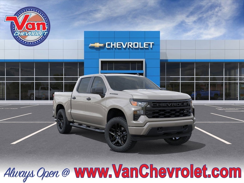 New 2026 Chevrolet Silverado 1500 Custom Truck Crew Cab