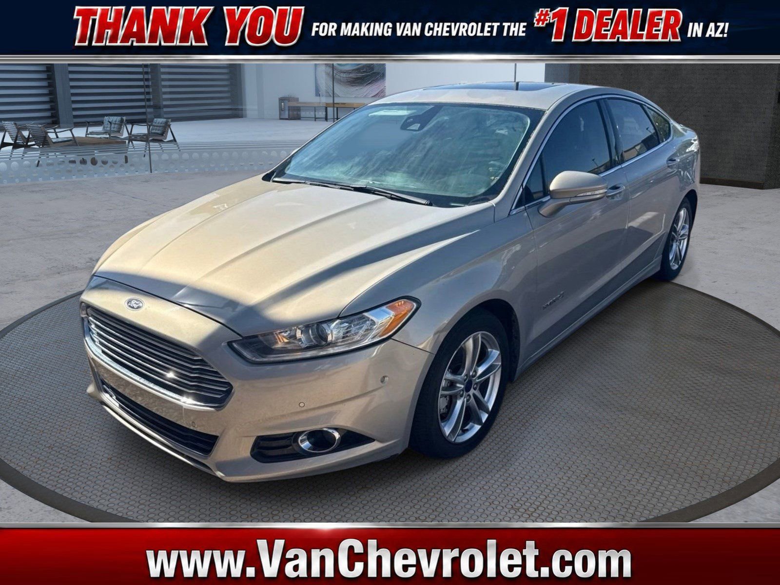 2015 Ford Fusion Titanium's photo