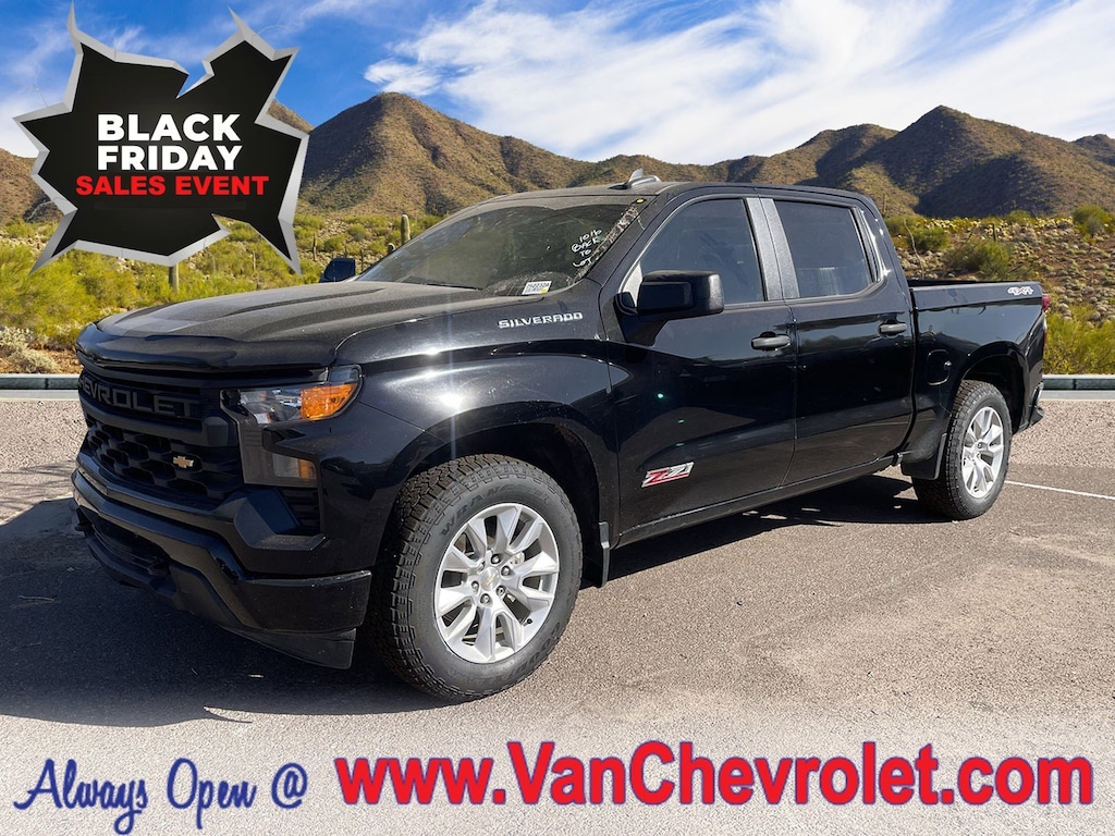 Used 2023 Chevrolet Silverado 1500 Custom Truck Crew Cab