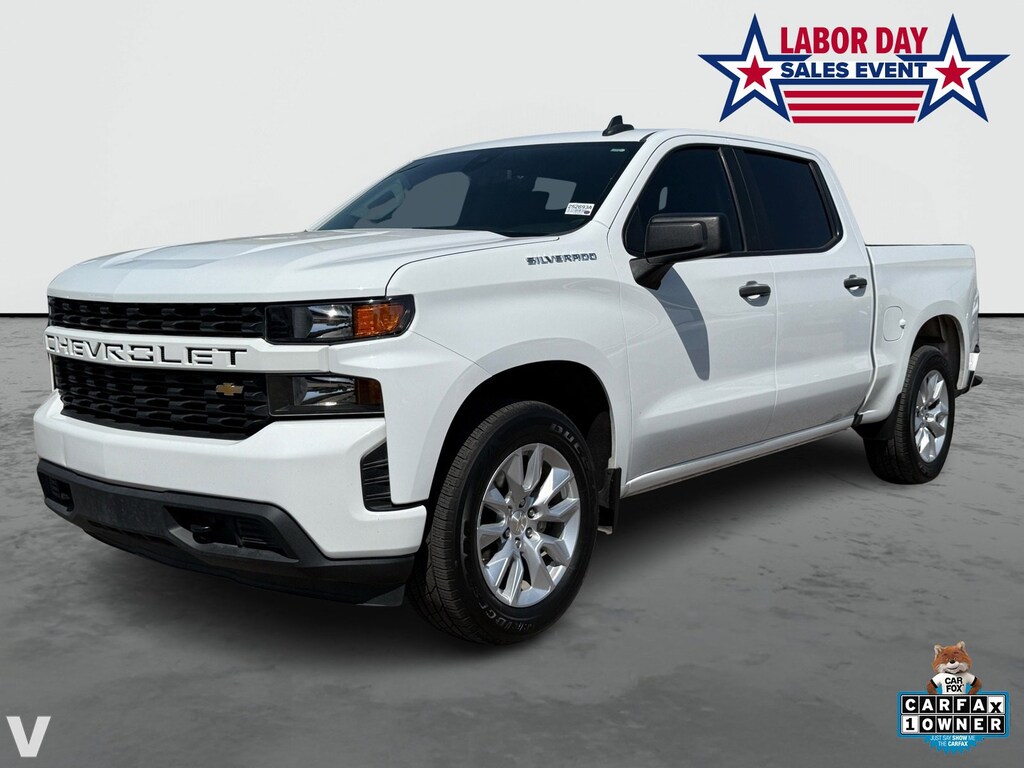 Certified 2022 Chevrolet Silverado 1500 LTD Custom Truck Crew Cab