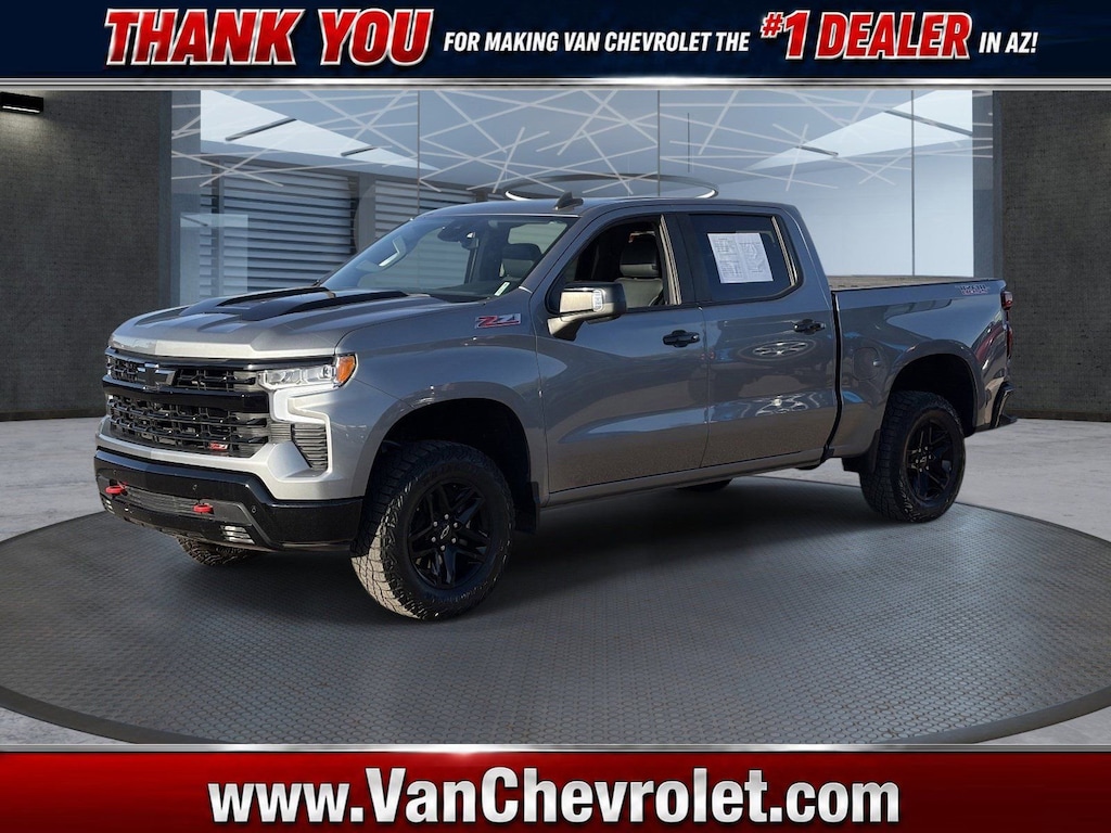 Used 2024 Chevrolet Silverado 1500 LT Trail Boss Truck Crew Cab