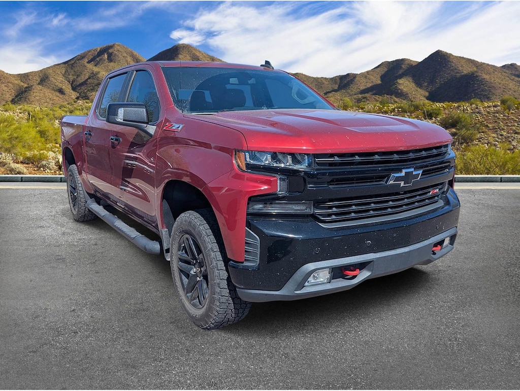Used 2019 Chevrolet Silverado 1500 LT Trail Boss Truck Crew Cab