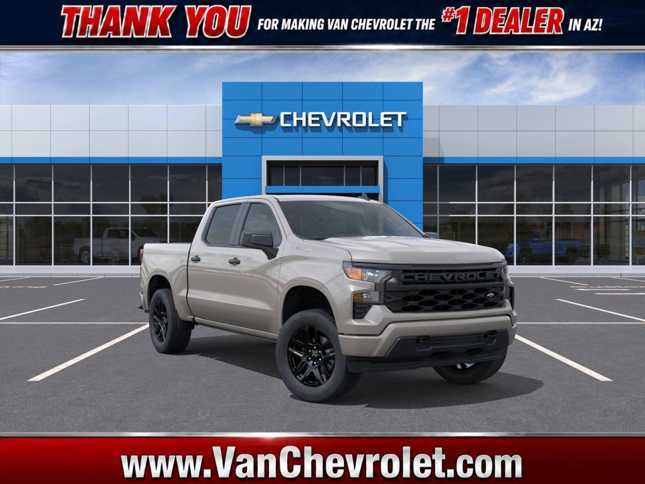 2026 Chevrolet Silverado 1500 Custom Crew Cab Short Box's photo