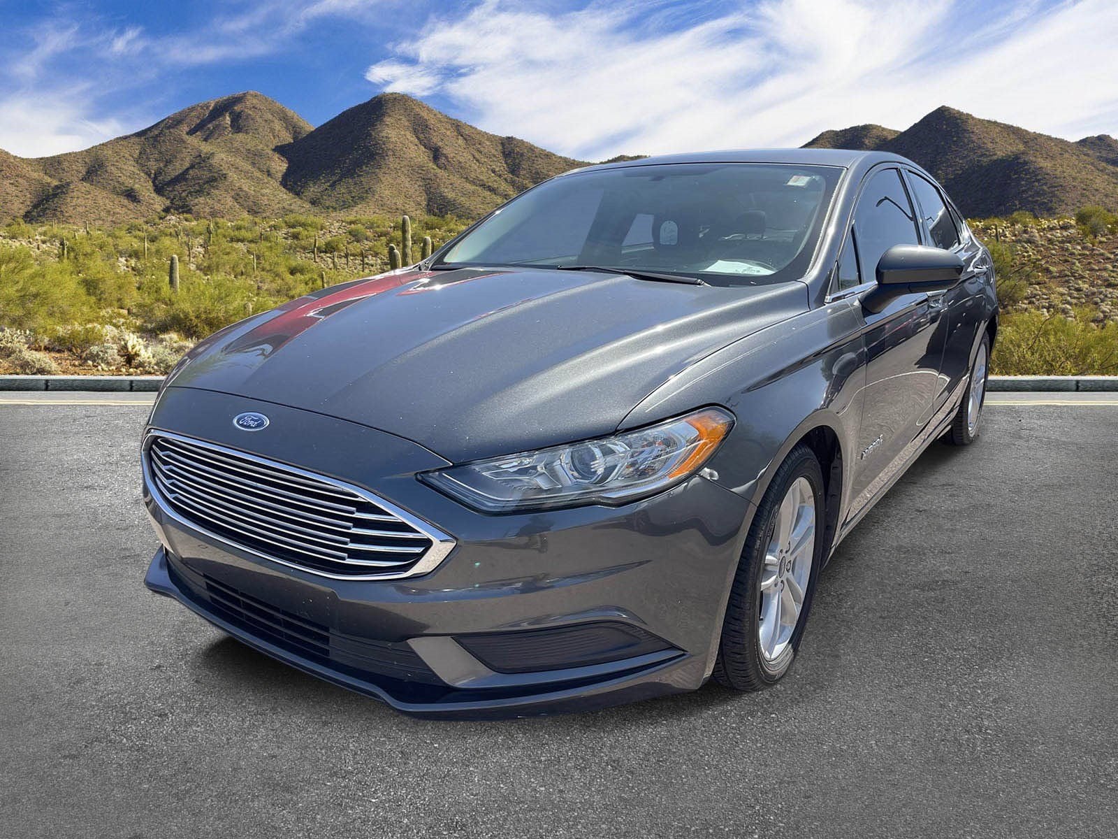 Used 2018 Ford Fusion Hybrid SE with VIN 3FA6P0LU3JR109273 for sale in Scottsdale, AZ