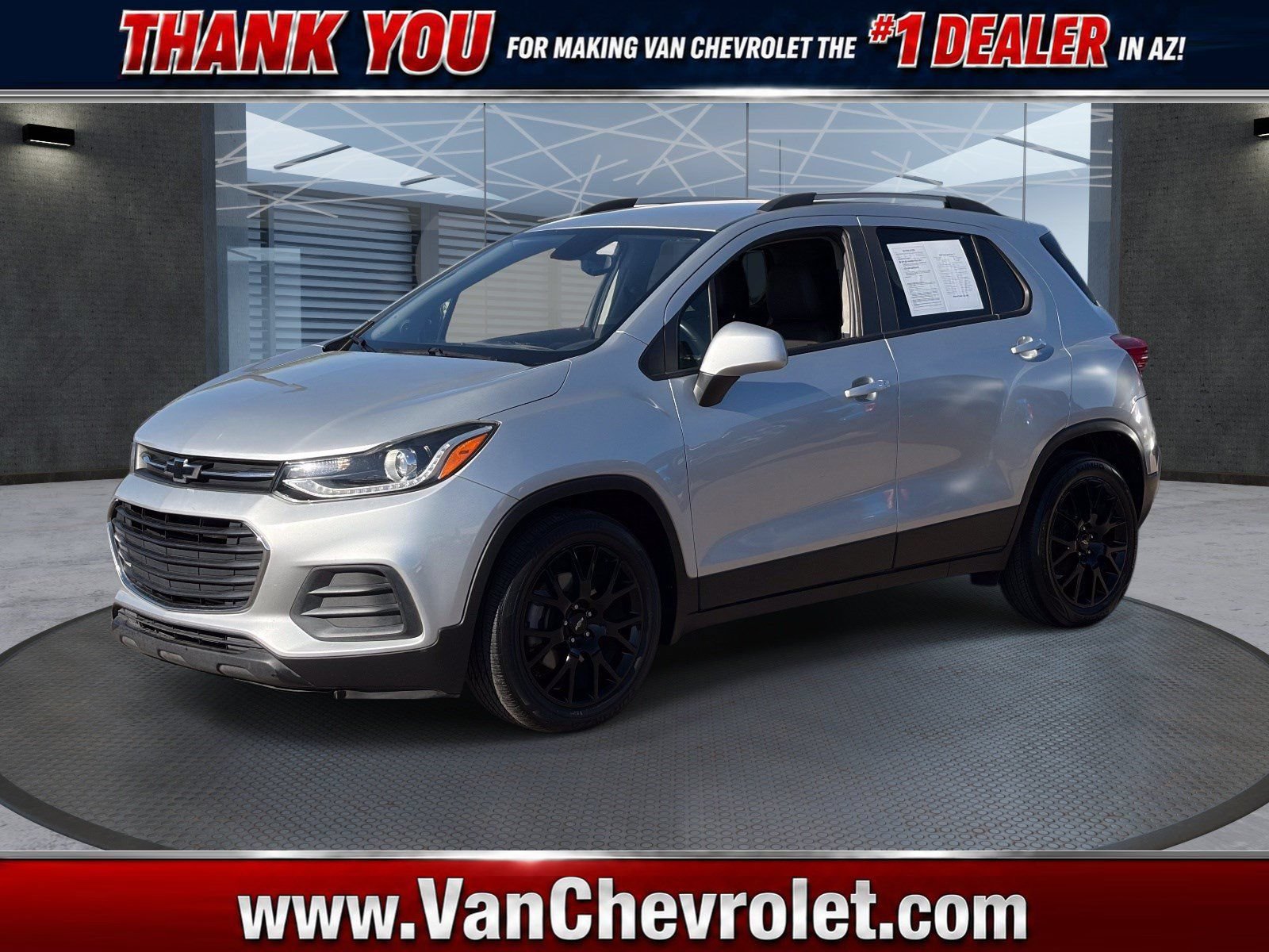 Silver Ice Metallic 2022 Chevrolet Trax SUV / Crossover Front-Wheel Drive Automatic