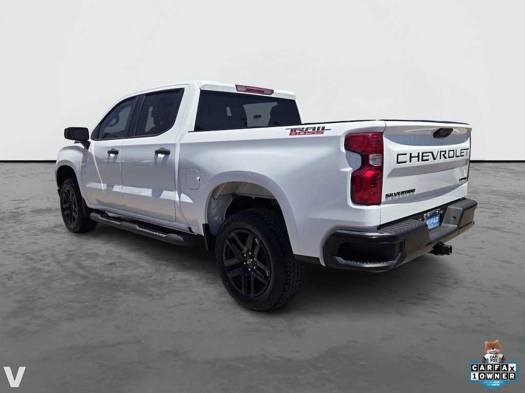 Certified 2024 Chevrolet Silverado 1500 Custom Trail Boss Truck Crew Cab