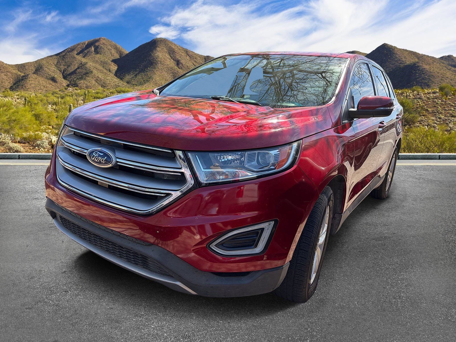 Used 2015 Ford Edge SEL with VIN 2FMTK3J96FBC07761 for sale in Scottsdale, AZ
