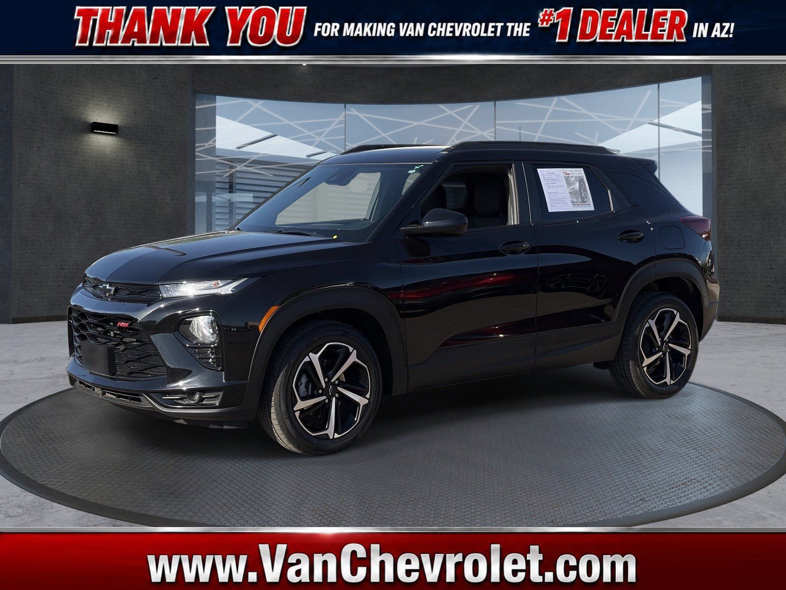 Mosaic Black Metallic 2023 Chevrolet Trailblazer SUV / Crossover Front-Wheel Drive Automatic