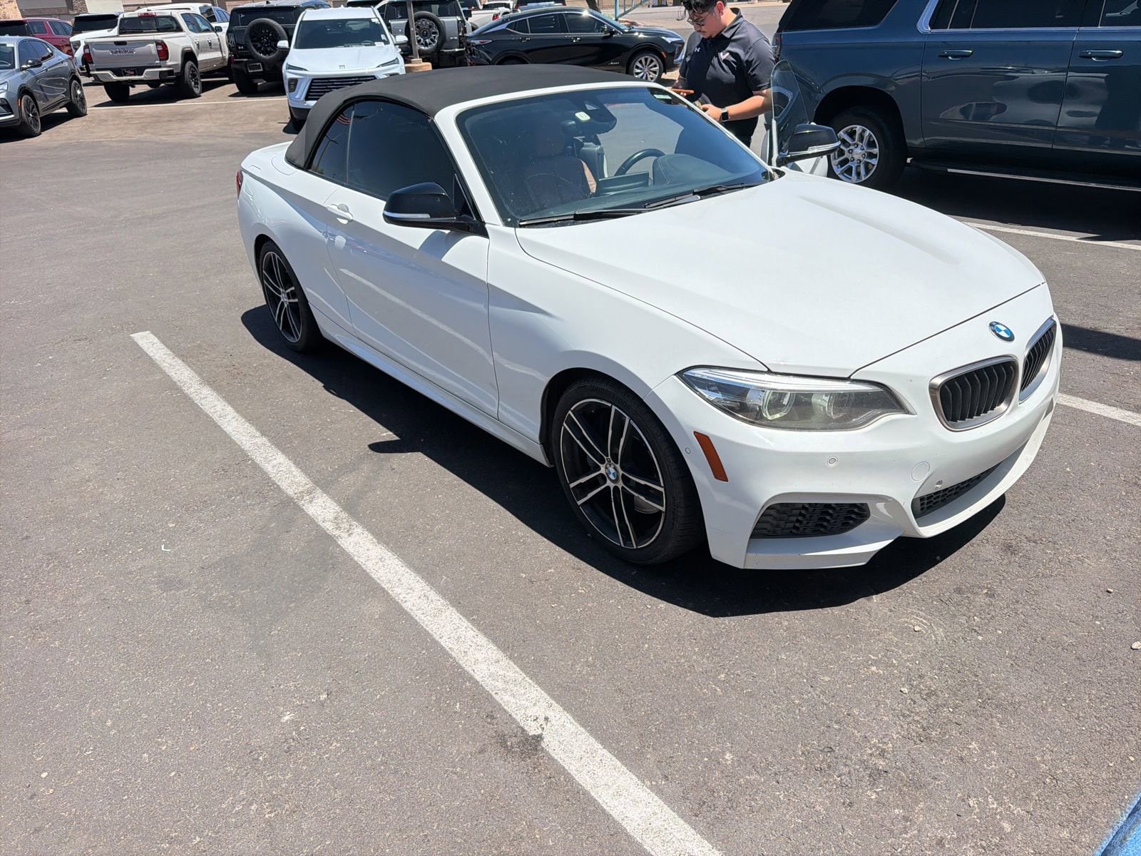 White 2020 BMW 2 Series M240i xDrive Convertible AWD Convertible All-Wheel Drive Automatic