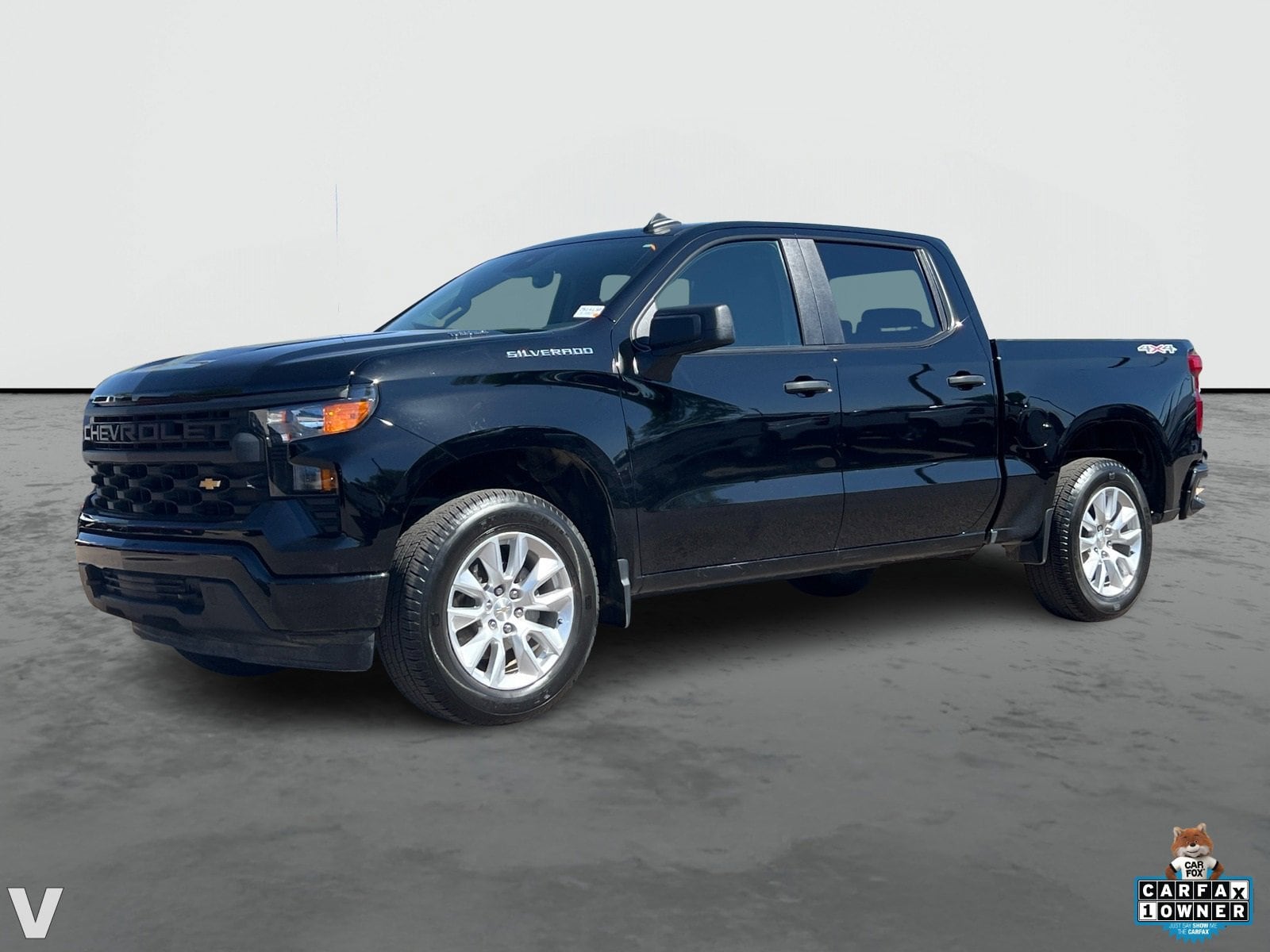 Certified 2024 Chevrolet Silverado 1500 Custom with VIN 1GCPDBEK5RZ339550 for sale in Scottsdale, AZ