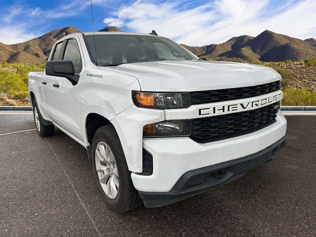 Used 2021 Chevrolet Silverado 1500 Custom Truck Double Cab