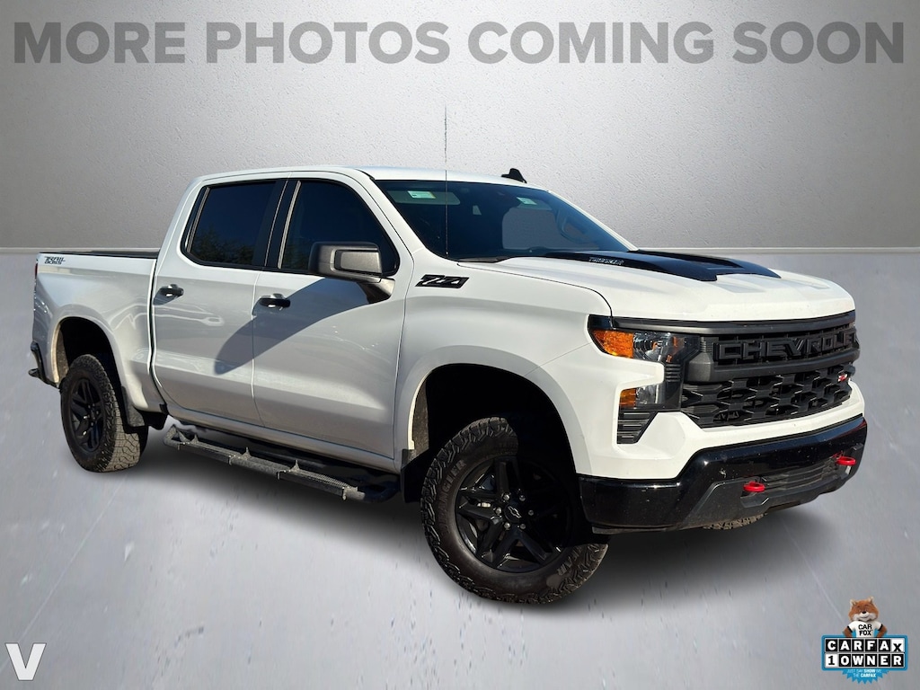 Certified 2024 Chevrolet Silverado 1500 Custom Trail Boss Truck Crew Cab