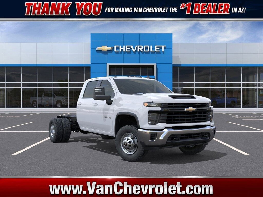 New 2026 Chevrolet Silverado 3500 HD Chassis Cab Work Truck Truck Crew Cab