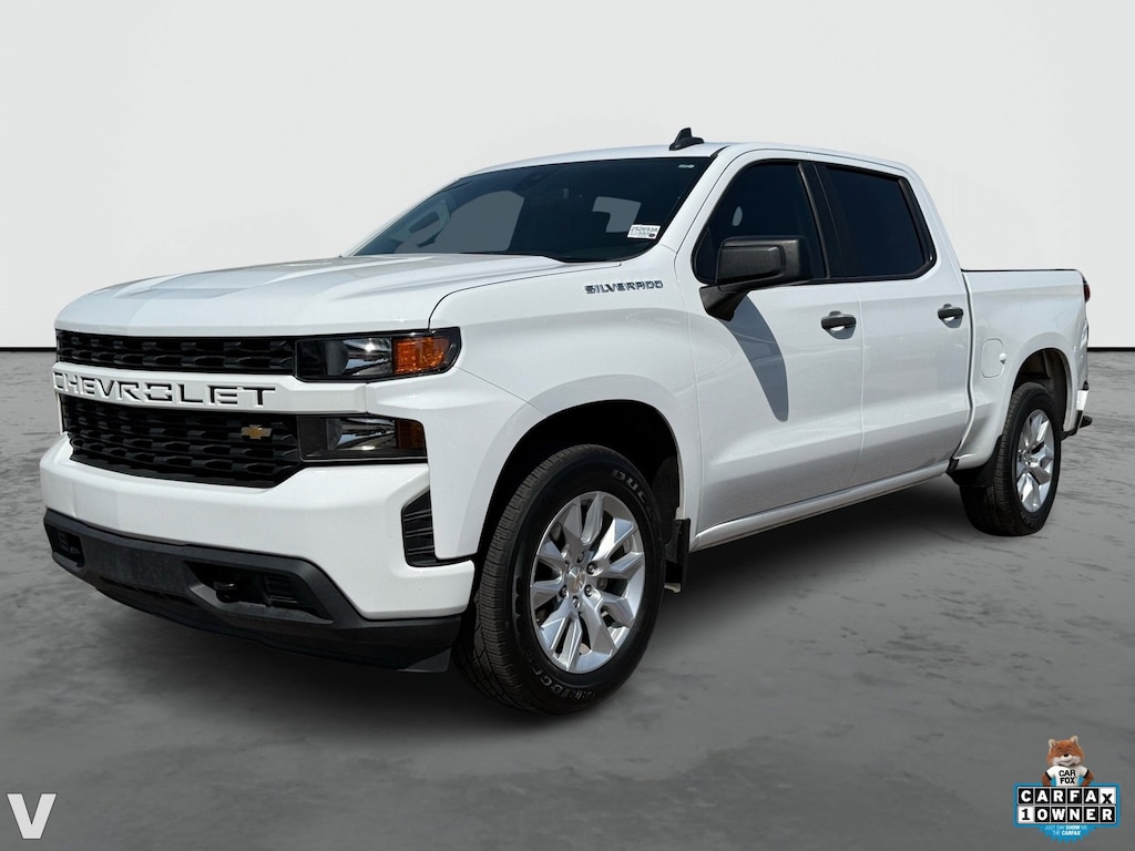 Certified 2022 Chevrolet Silverado 1500 LTD Custom Truck Crew Cab