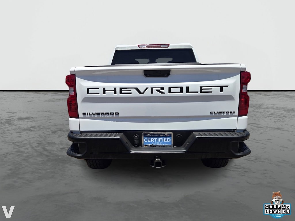 Certified 2024 Chevrolet Silverado 1500 Custom Trail Boss Truck Crew Cab