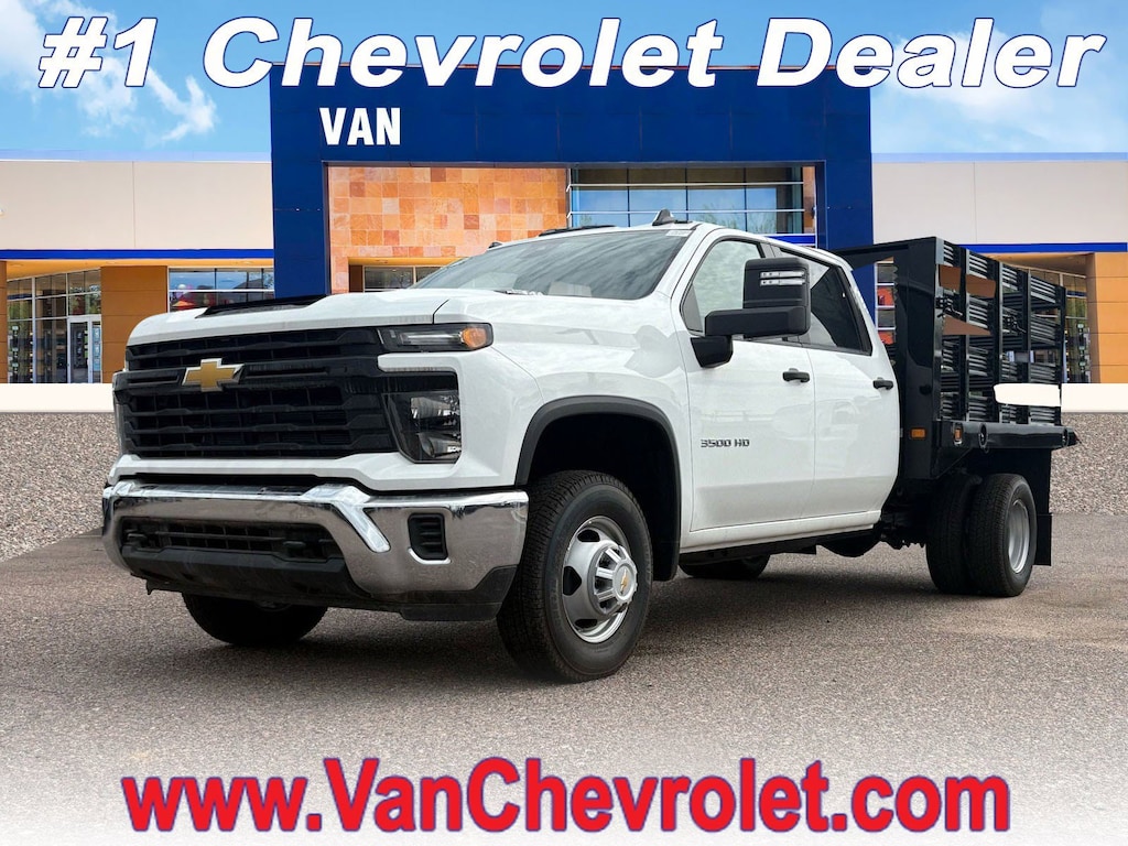 New 2024 Chevrolet Silverado 3500 HD Chassis Cab Work Truck Truck Crew Cab