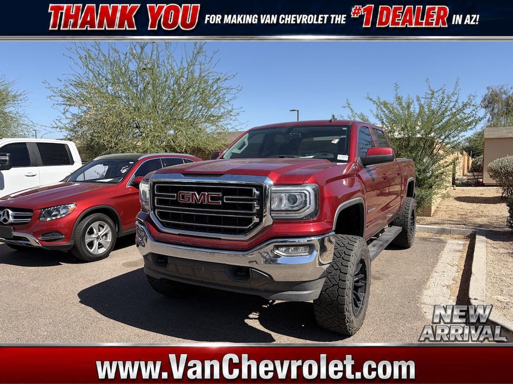 Used 2018 GMC Sierra 1500 SLE Truck Crew Cab