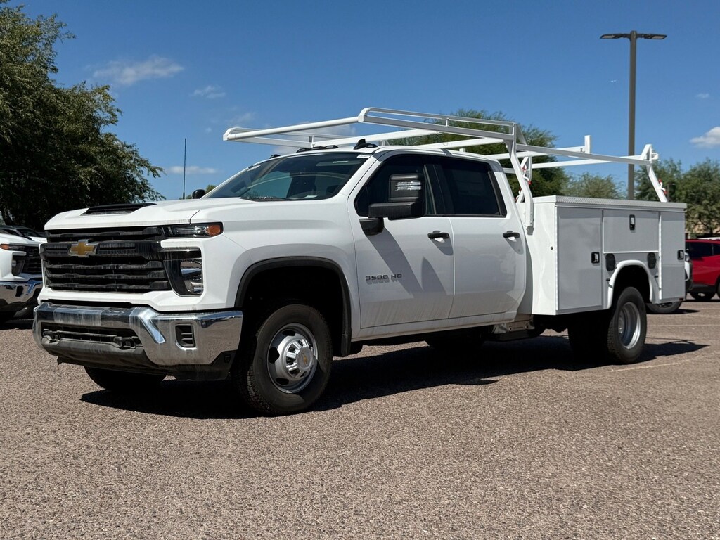 New 2024 Chevrolet Silverado 3500 HD Chassis Cab Work Truck Truck Crew Cab