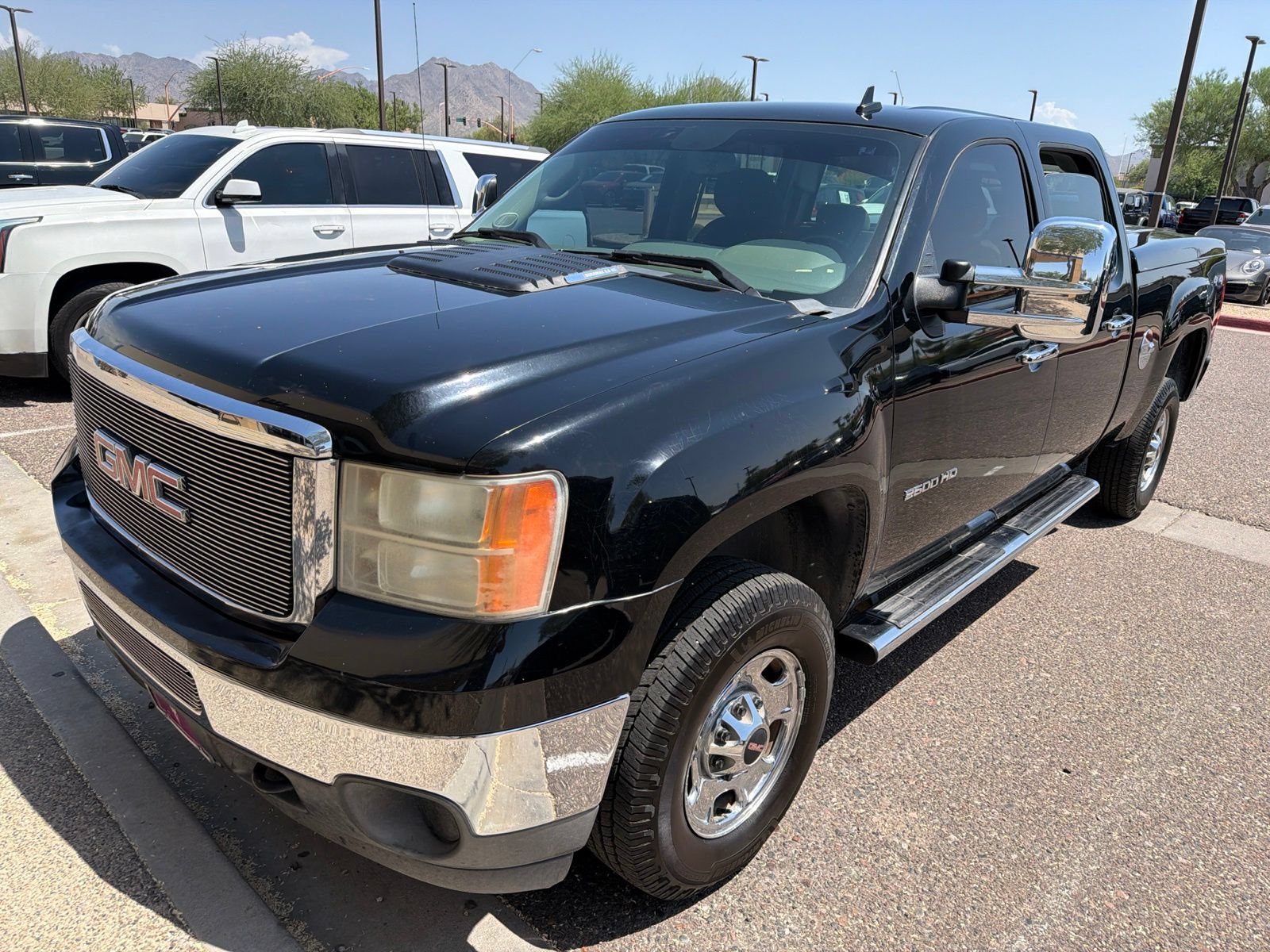 Onyx Black 2012 GMC Sierra 2500HD Pickup Truck Four-Wheel Drive Automatic