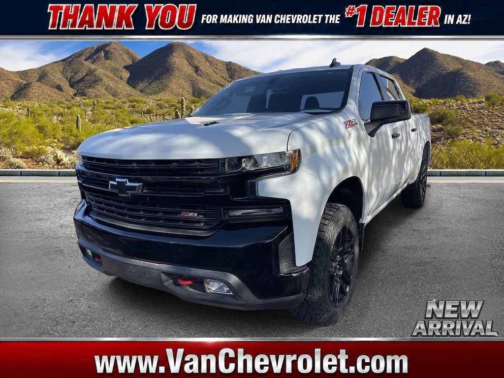 Used 2021 Chevrolet Silverado 1500 LT Trail Boss Truck Crew Cab