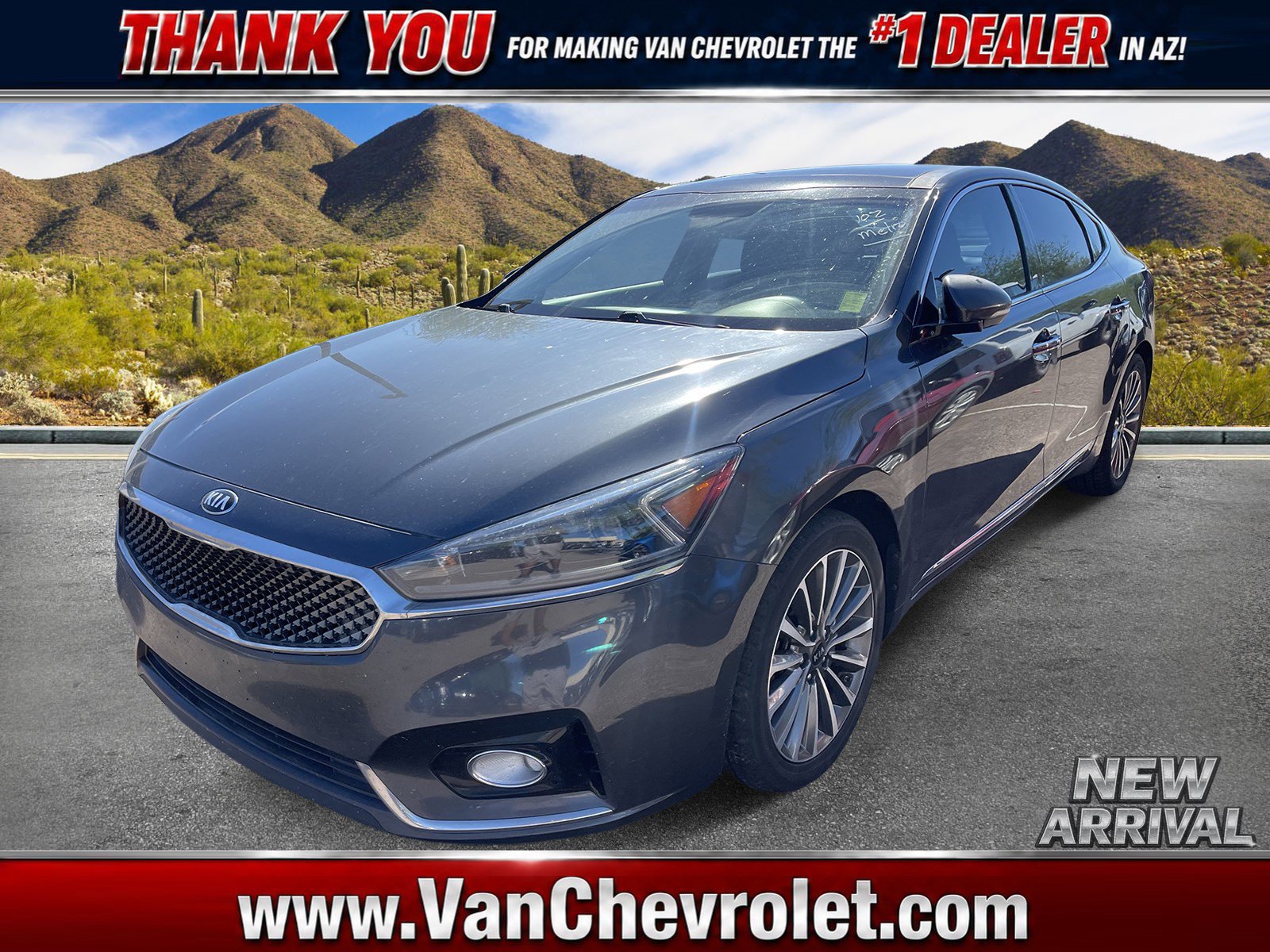 Used 2017 Kia Cadenza Premium with VIN KNALC4J15H5090356 for sale in Scottsdale, AZ