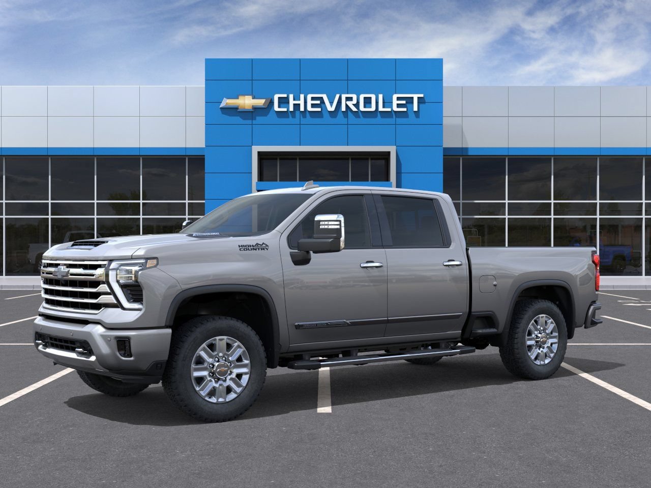 New 2026 Sterling Gray Metallic Chevrolet High Country image 2