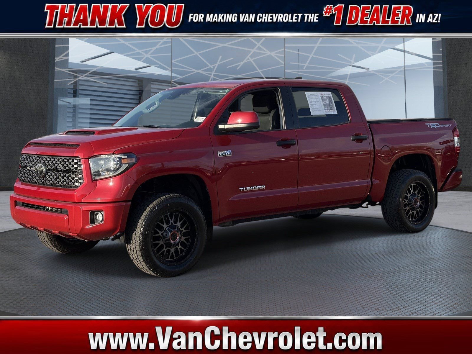 Red 2020 Toyota Tundra Pickup Truck 4X2 Automatic