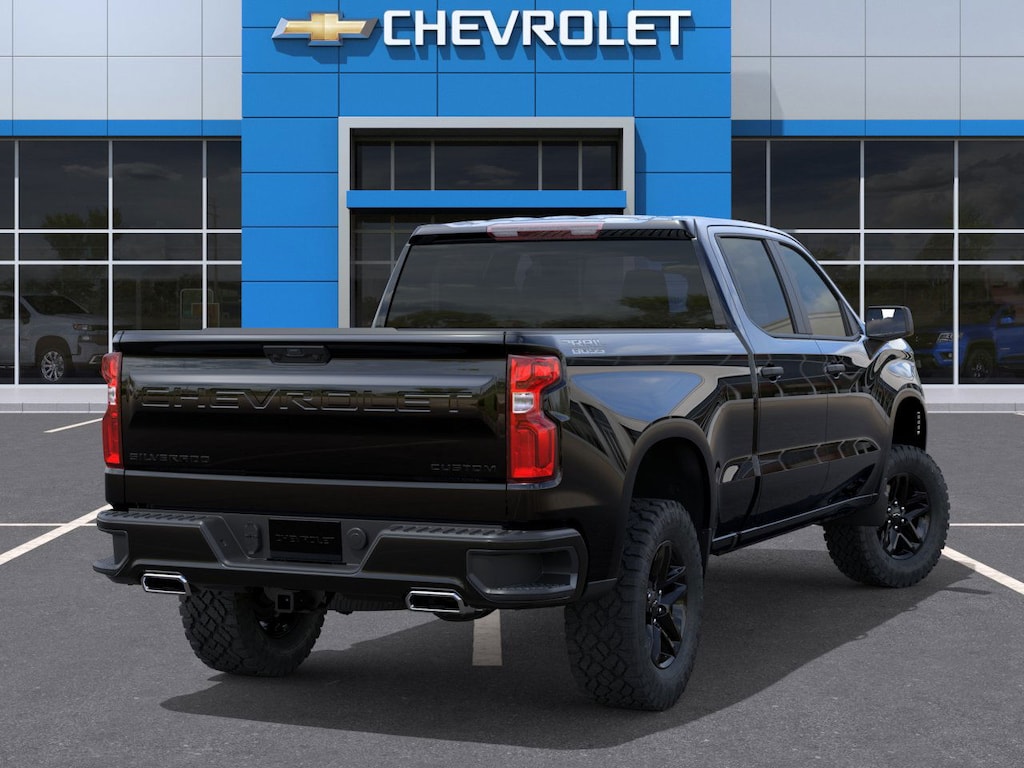 New 2025 Chevrolet Silverado 1500 Custom Trail Boss Truck Crew Cab