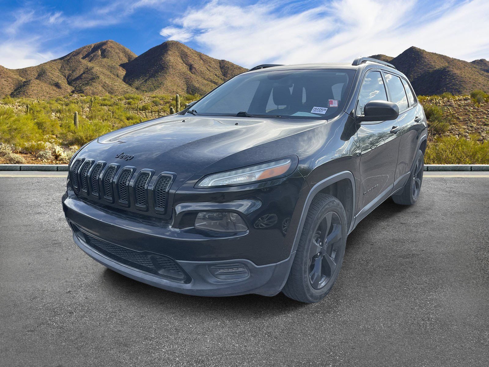 Used 2016 Jeep Cherokee Sport Altitude with VIN 1C4PJLABXGW319572 for sale in Scottsdale, AZ