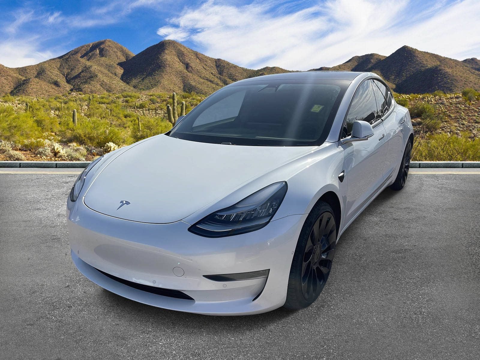 Certified 2018 Tesla Model 3 Long Range with VIN 5YJ3E1EA8JF009599 for sale in Scottsdale, AZ