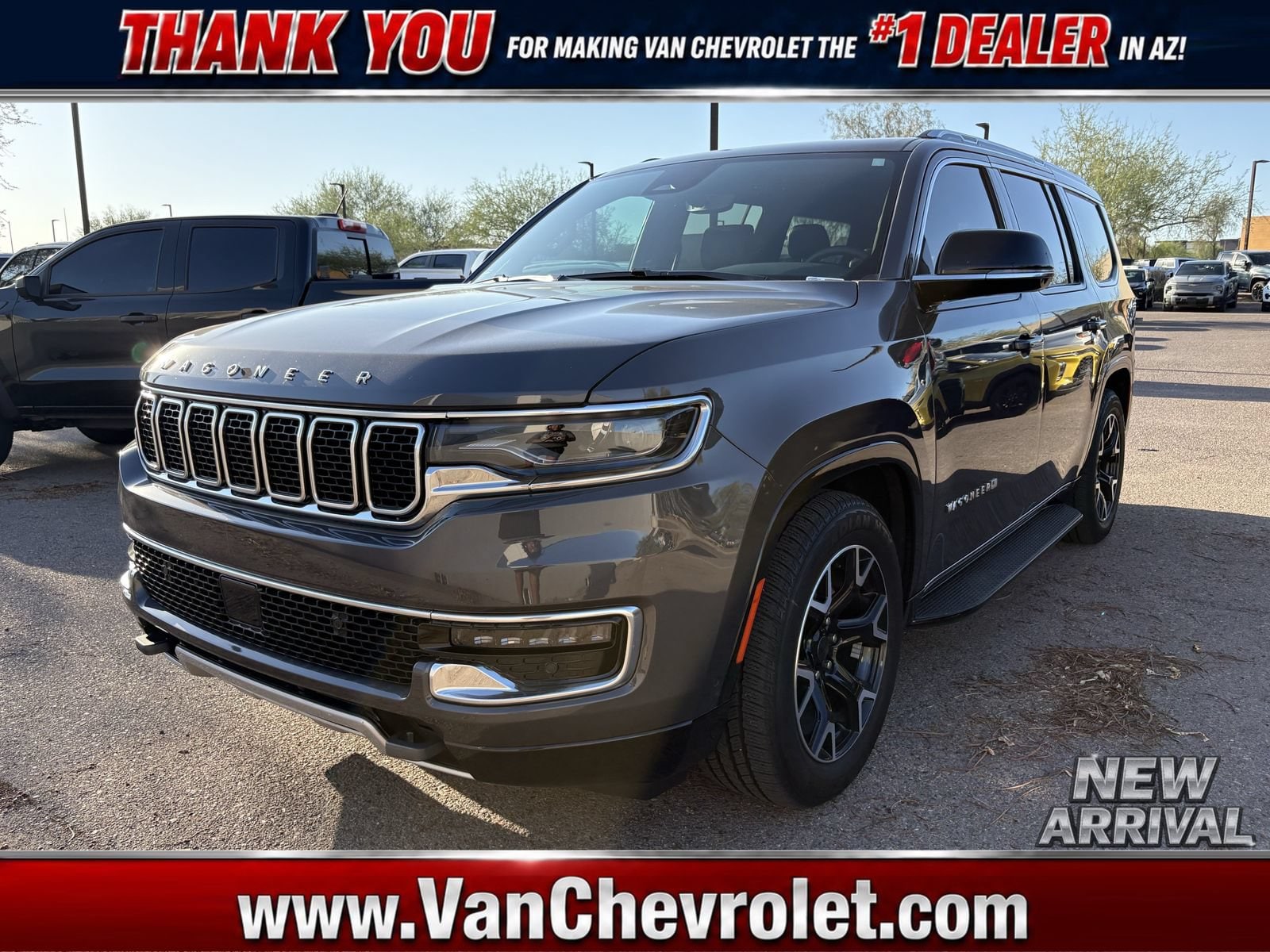 Gray 2025 Jeep Wagoneer SUV / Crossover Four-Wheel Drive Automatic