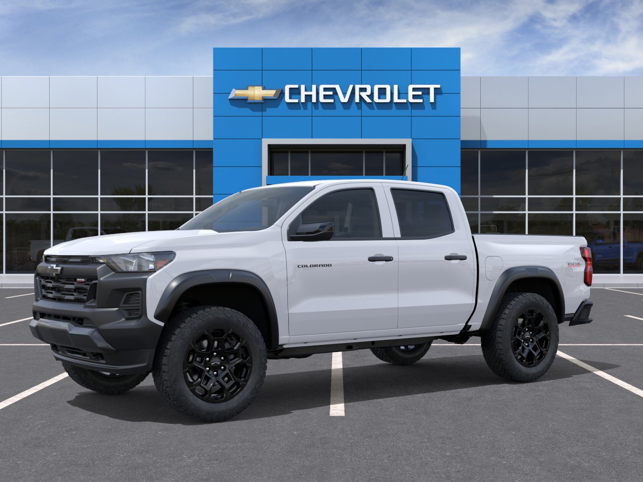 New 2026 Summit White Chevrolet Trail Boss image 2