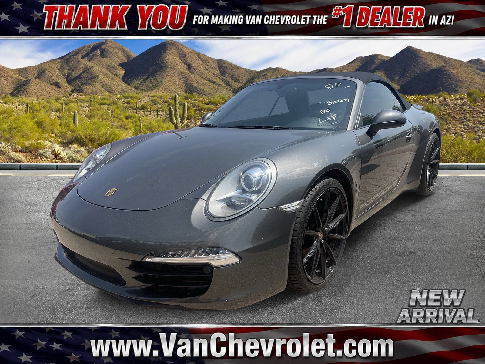  2013 Porsche 911 Carrera Cabriolet RWD   