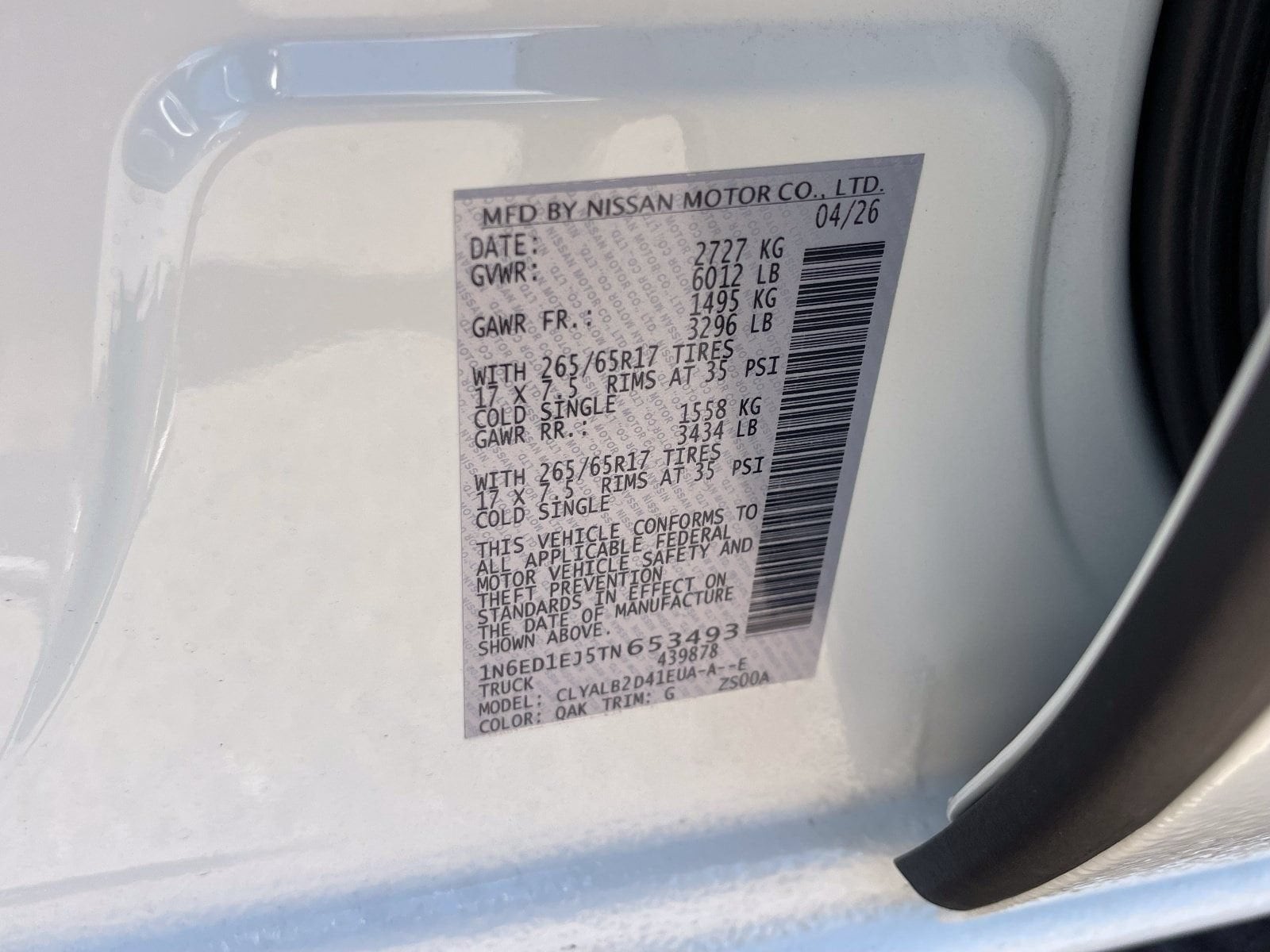 2026 Nissan Frontier SV - Photo 33