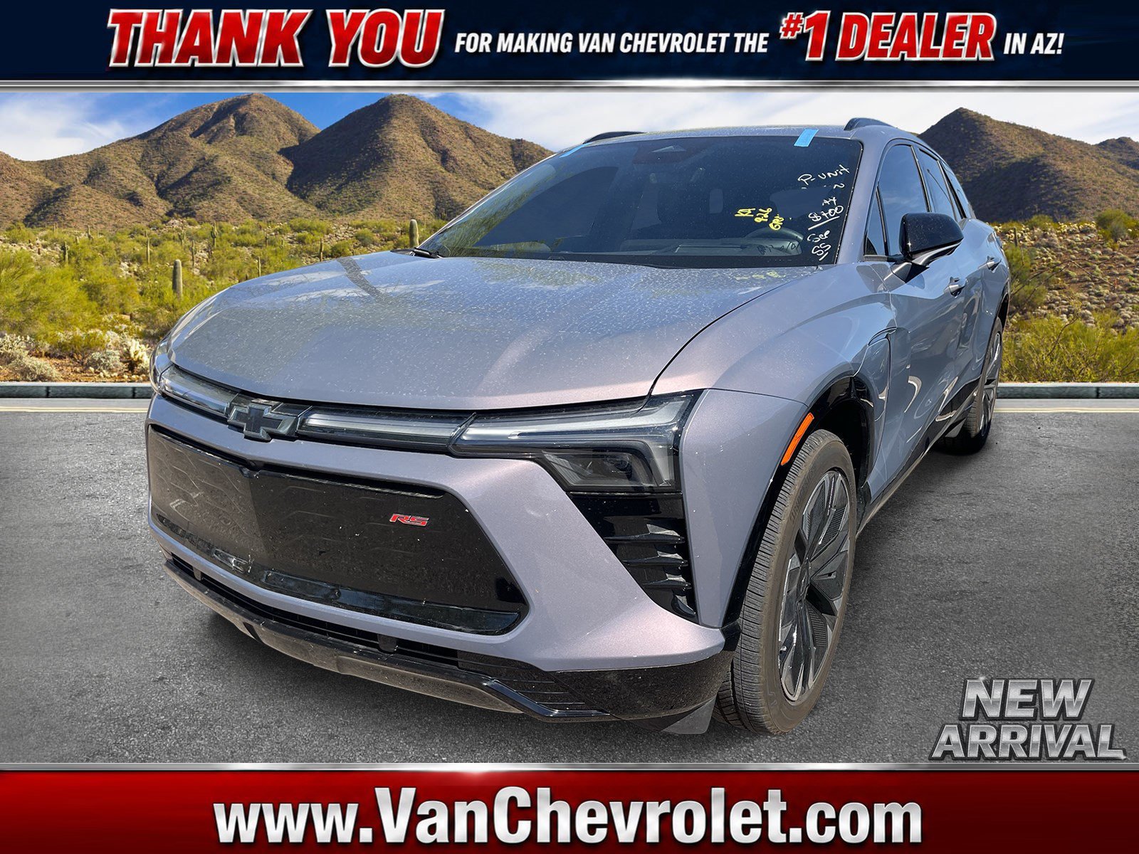 Used 2024 Chevrolet Blazer EV RS with VIN 3GNKDCRJ0RS255352 for sale in Scottsdale, AZ